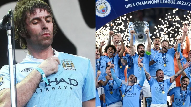 Liam Gallagher Manchester City