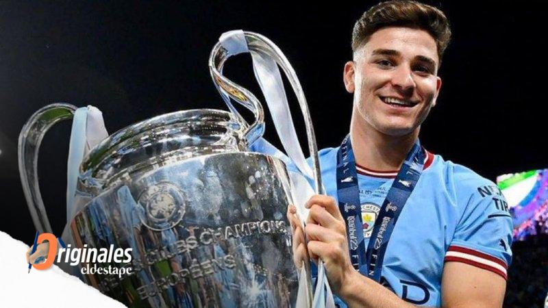 Julián Álvarez Manchester City UEFA Champions League