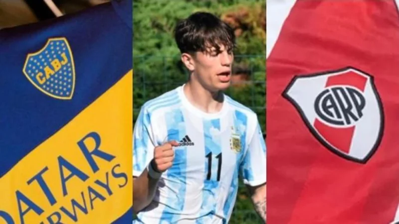 Boca, River, Alejandro Garnacho, Selección Argentina, Manchester United, deportes