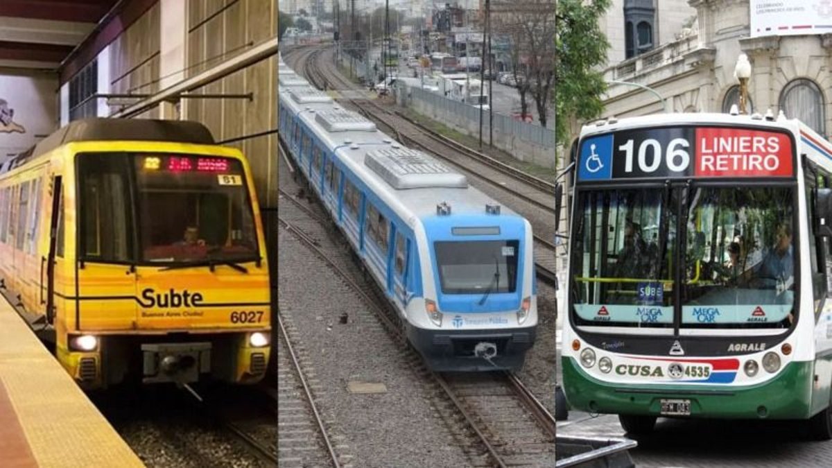 Cuánto vale el colectivo, el subte y el tren en junio de 2023: los precios | El Destape