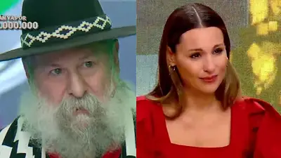 Un payador se desubicó con Pampita en Los 8 Escalones del Millón. Un payador se desubicó con Pampita en Los 8 Escalones del Millón.
