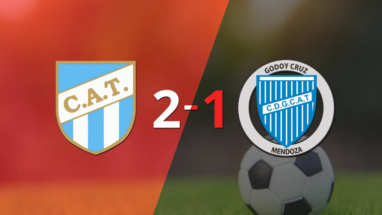 Godoy Cruz cayó 2-1 en su visita a Atlético Tucumán