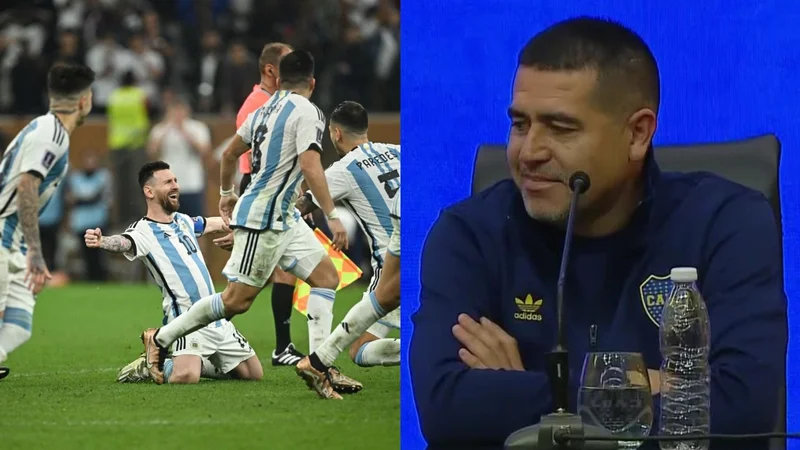 Juan Román Riquelme Leandro Paredes Selección Argentina Boca Juniors