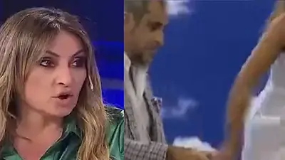 Pelea entre Marcela Tauro y Jorge Rial en Intrusos Pelea entre Marcela Tauro y Jorge Rial en Intrusos