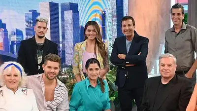 Pamela David y el equipo de Desayuno Americano Pamela David y el equipo de Desayuno Americano