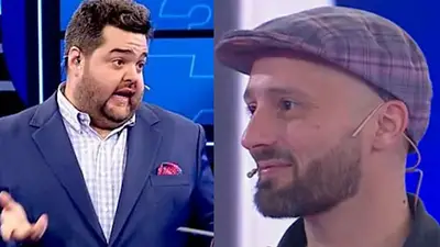 Darío Barassi se pasó e incomodó a un participante de Ahora Caigo. Darío Barassi se pasó e incomodó a un participante de Ahora Caigo.