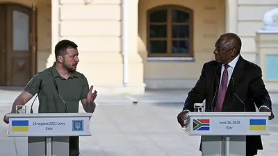 Zelensky rechazó la propuesta de paz de los mediadores africanos Zelensky rechazó la propuesta de paz de los mediadores africanos