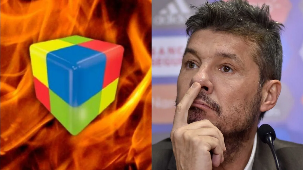Marcelo Tinelli. América TV