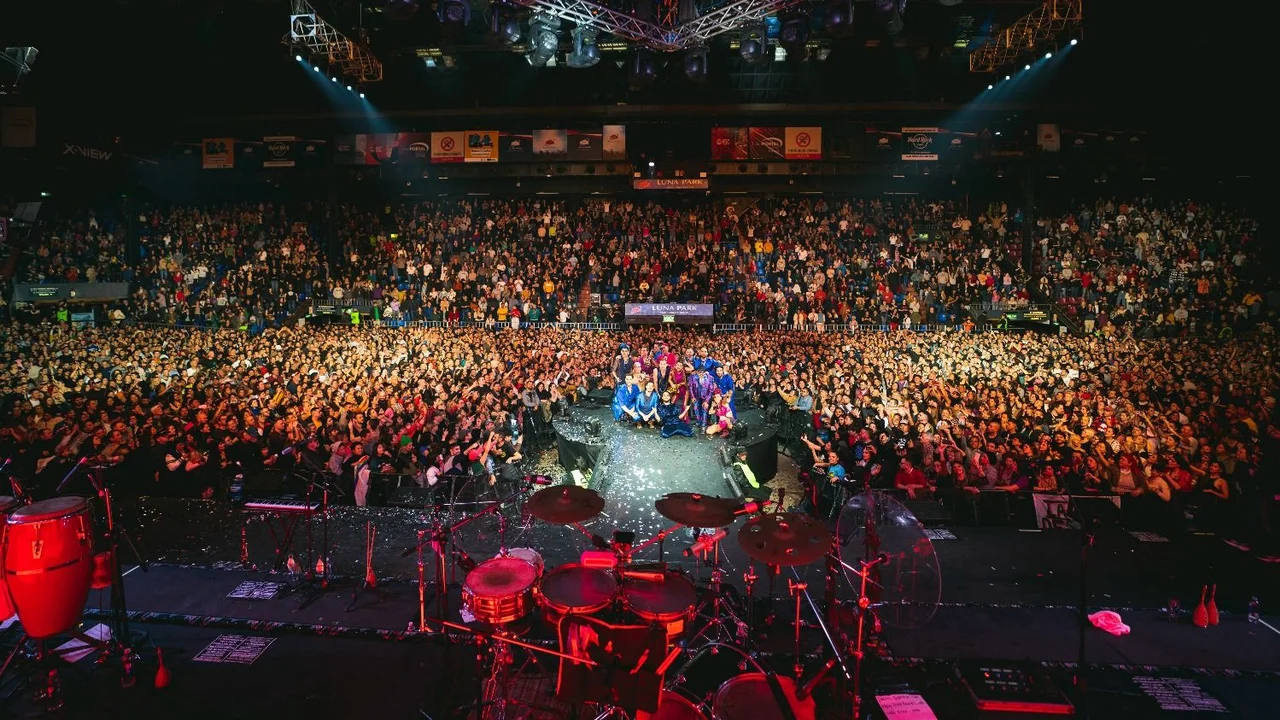 Show de La Delio Valdez en el Luna Park