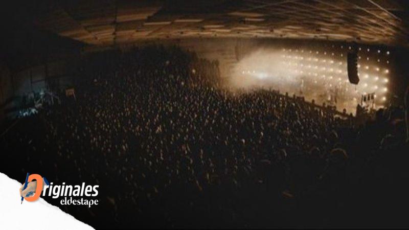 Show de El Kuelgue en el Estadio Atenas de La Plata