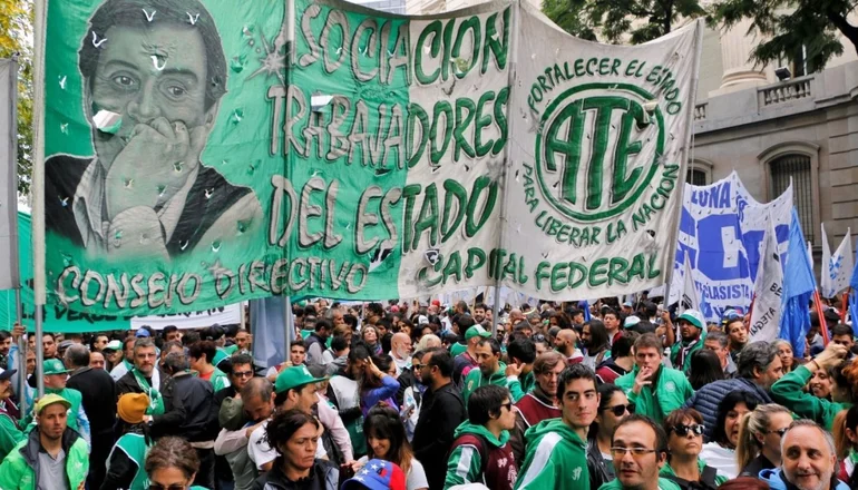 ATE anunció un paro nacional en reclamo del "cese de la represión" en Jujuy