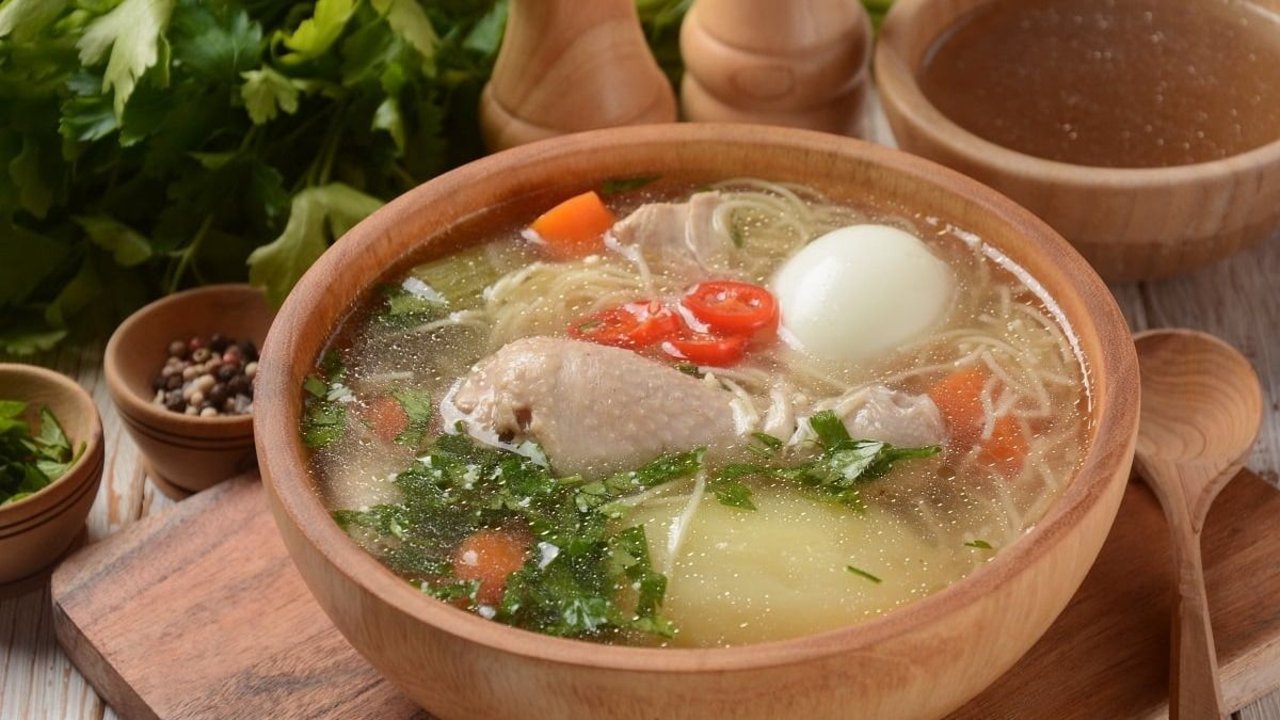 Sopa de pollo para la gripe: receta del plato caliente para combatir el frío