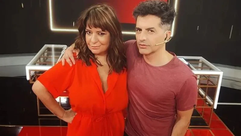 Andrea Taboada y Ángel de Brito