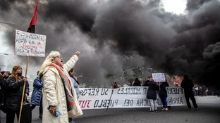 Paro por la represión en Jujuy