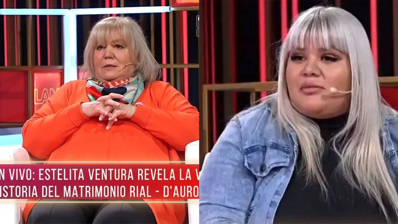 Estelita Ventura y Morena Rial