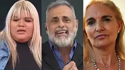 Morena Rial, Jorge Rial y Silvia D'Auro Morena Rial, Jorge Rial y Silvia D'Auro