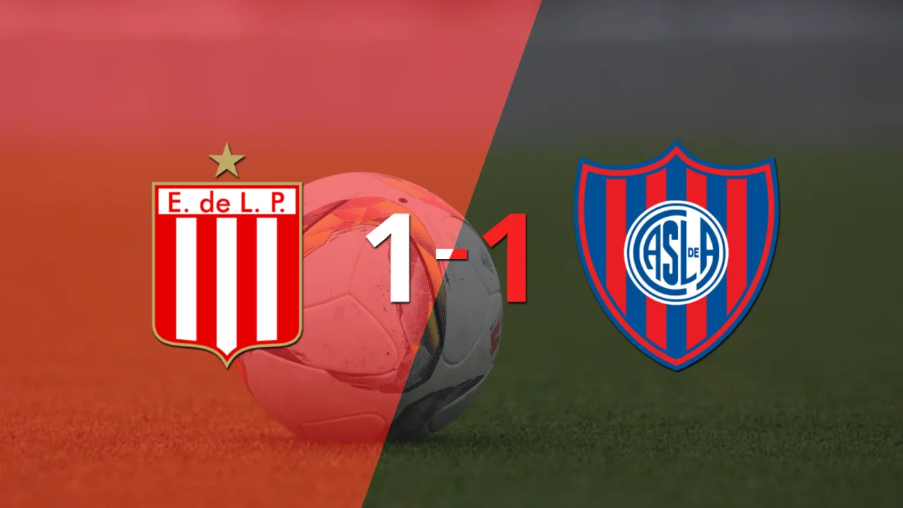 Reparto de puntos en el empate a uno entre Estudiantes y San Lorenzo