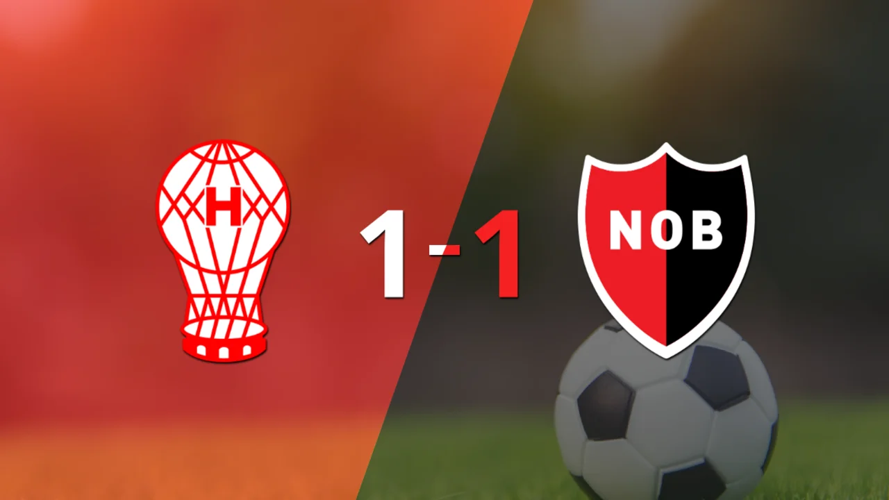 Empate a uno entre Huracán y Newell`s