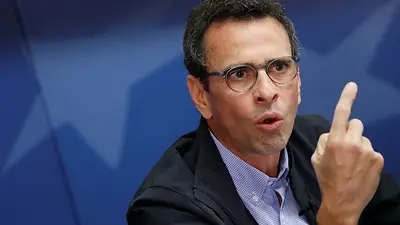 Se inscribió Capriles para interna opositora de Venezuela Se inscribió Capriles para interna opositora de Venezuela