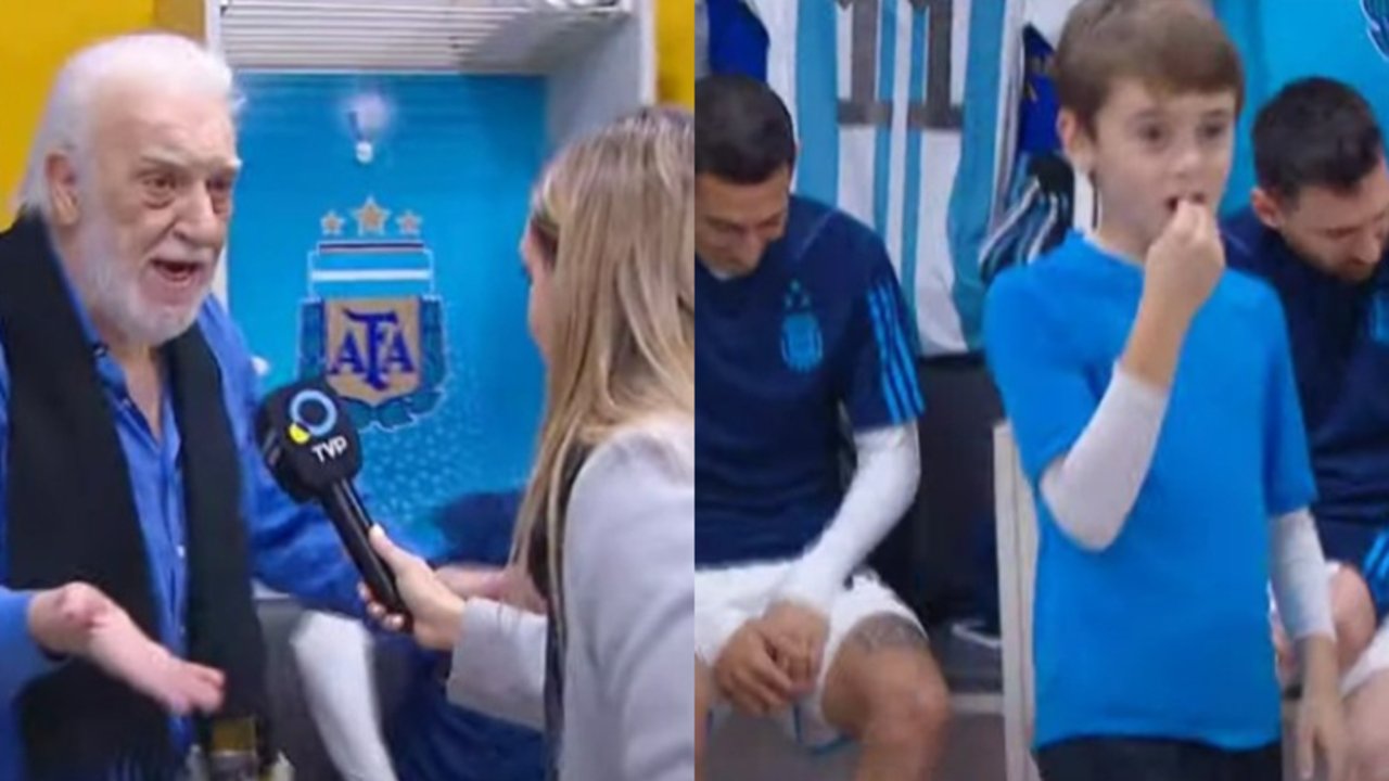 Incomodidad total: Basile le gritó a Sofía Martínez frente a Di María y Messi
