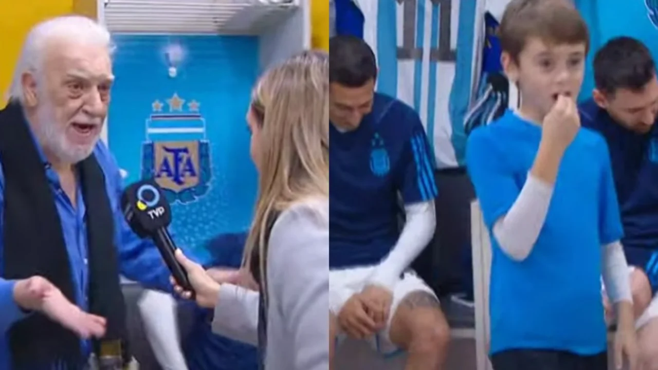 Incomodidad total: Basile le gritó a Sofía Martínez frente a Di María y Messi