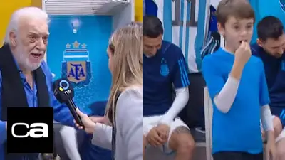 Incomodidad total: Basile le gritó a Sofía Martínez frente a Di María y Messi Incomodidad total: Basile le gritó a Sofía Martínez frente a Di María y Messi