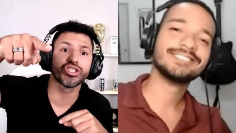 El Kun Agüero explotó en furia contra un streamer y le dijo de todo