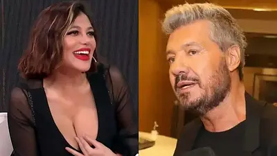 Marian Farjat y Marcelo Tinelli Marian Farjat y Marcelo Tinelli
