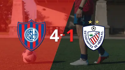 Con doblete de Adam Bareiro, San Lorenzo liquidó 4-1 a Estudiantes Mérida Con doblete de Adam Bareiro, San Lorenzo liquidó 4-1 a Estudiantes Mérida