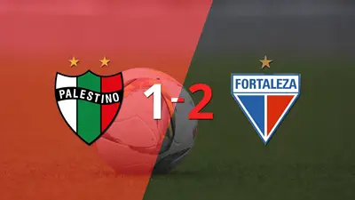 Fortaleza gana de visitante 2-1 a Palestino Fortaleza gana de visitante 2-1 a Palestino