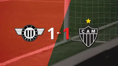 Libertad logró sacar el empate de local frente a Atlético Mineiro Libertad logró sacar el empate de local frente a Atlético Mineiro