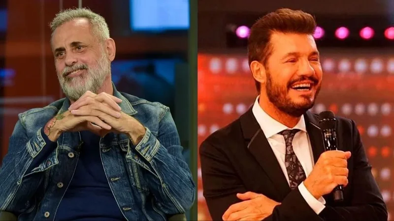 Jorge Rial y Marcelo Tinelli