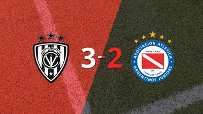 Triunfo 3-2 de Independiente del Valle frente a Argentinos Juniors Triunfo 3-2 de Independiente del Valle frente a Argentinos Juniors