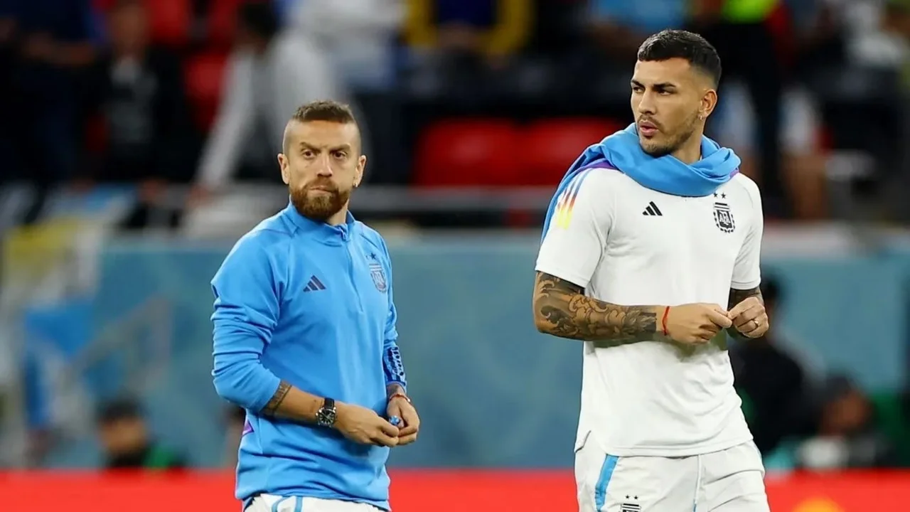 Leandro Paredes, Papu Gómez, Selección Argentina, deportes