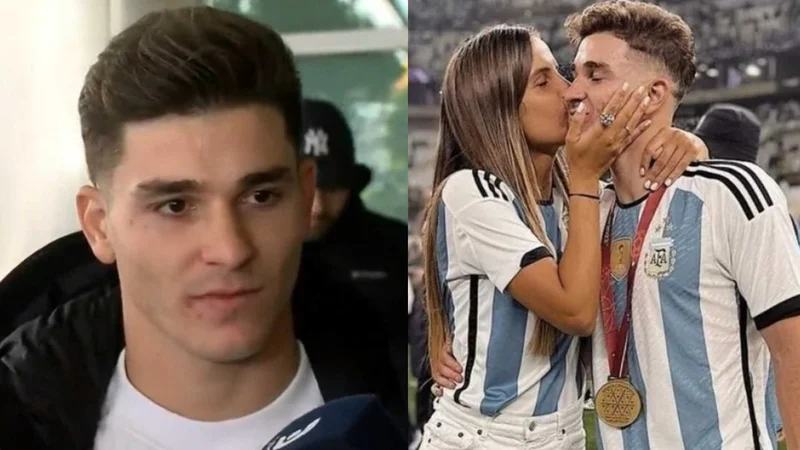 Julian Álvarez Emilia Ferrero