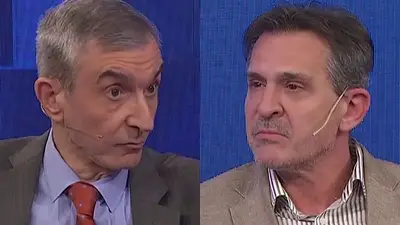 Nelson Castro y Aníbal Lotocki en Telenoche El Trece Nelson Castro y Aníbal Lotocki en Telenoche El Trece