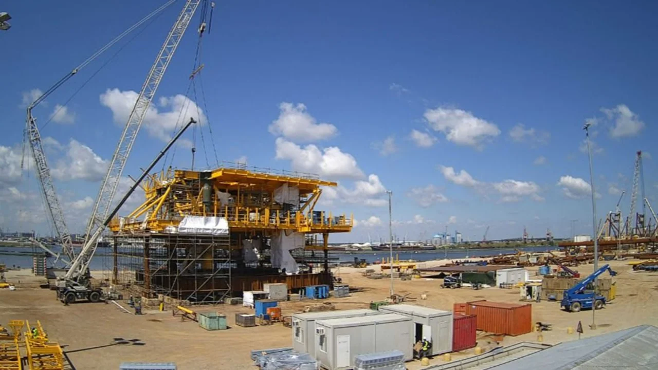 Comenzó en el Mar Austral la construcción del proyecto gasífero offshore Fénix