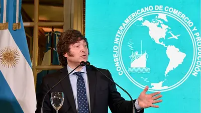 Desilusión para Milei: no sedujo a los empresarios con su "plan motosierra" Desilusión para Milei: no sedujo a los empresarios con su "plan motosierra"