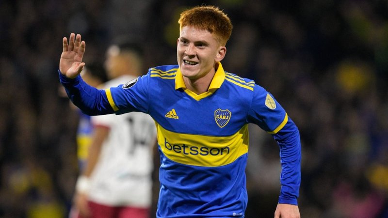 Valentín Barco metió su primer gol y un detalle enloqueció a todo Boca