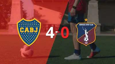 Boca Juniors derrotó sin complicaciones a Monagas con doblete de Luis Vázquez Boca Juniors derrotó sin complicaciones a Monagas con doblete de Luis Vázquez