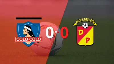 Colo Colo y Pereira igualaron sin goles en el marcador Colo Colo y Pereira igualaron sin goles en el marcador