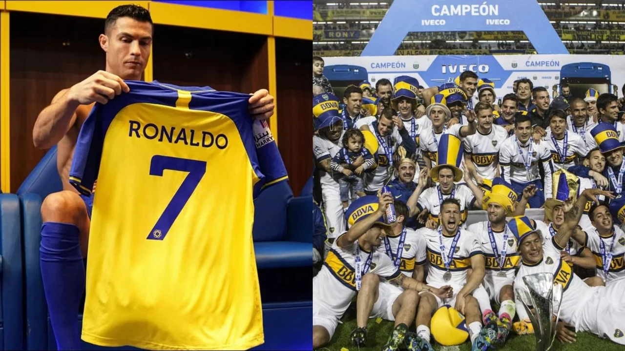 Cristiano Ronaldo Marcelo Meli Boca Juniors