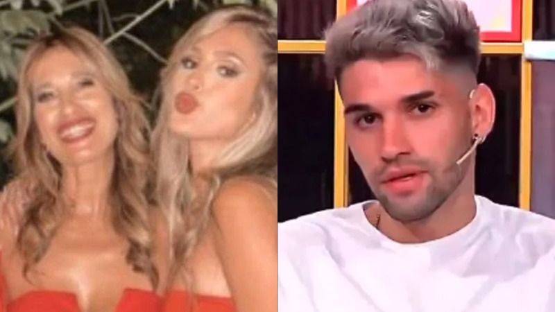 Qué pasó entre Lucca Bardelli y la mamá de Julieta Poggio