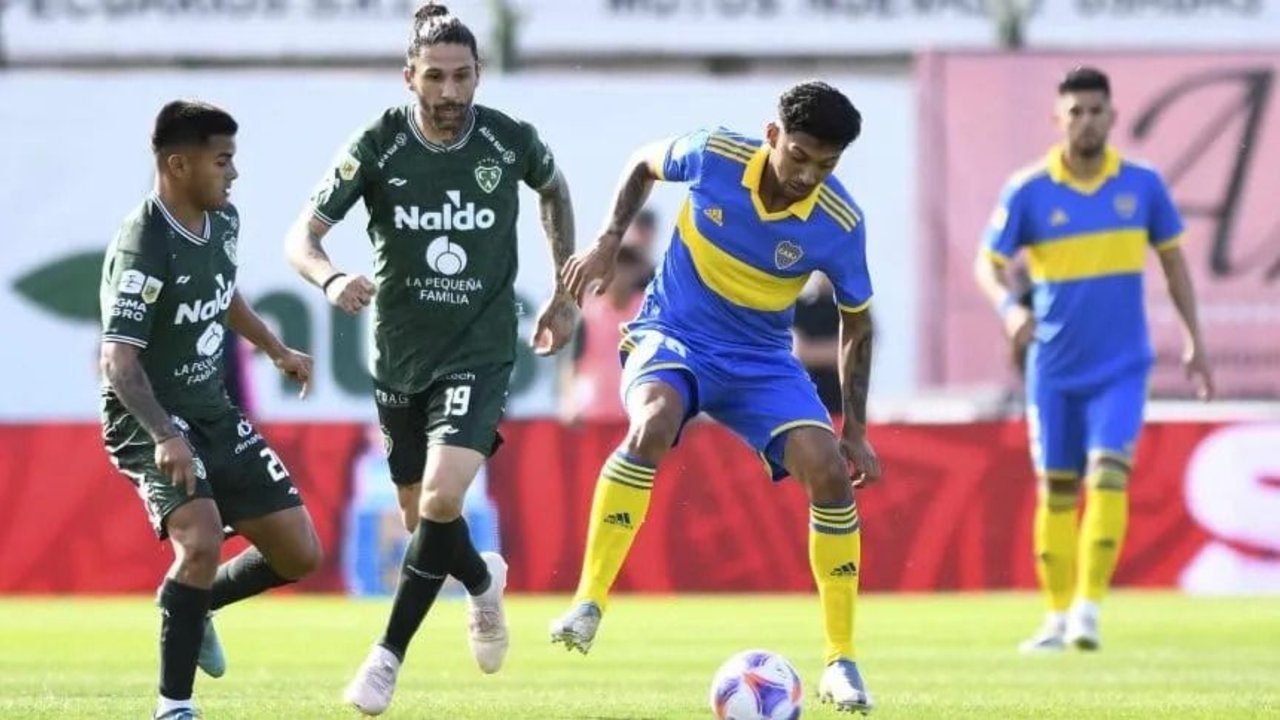 Boca vs Sarmiento de Junín