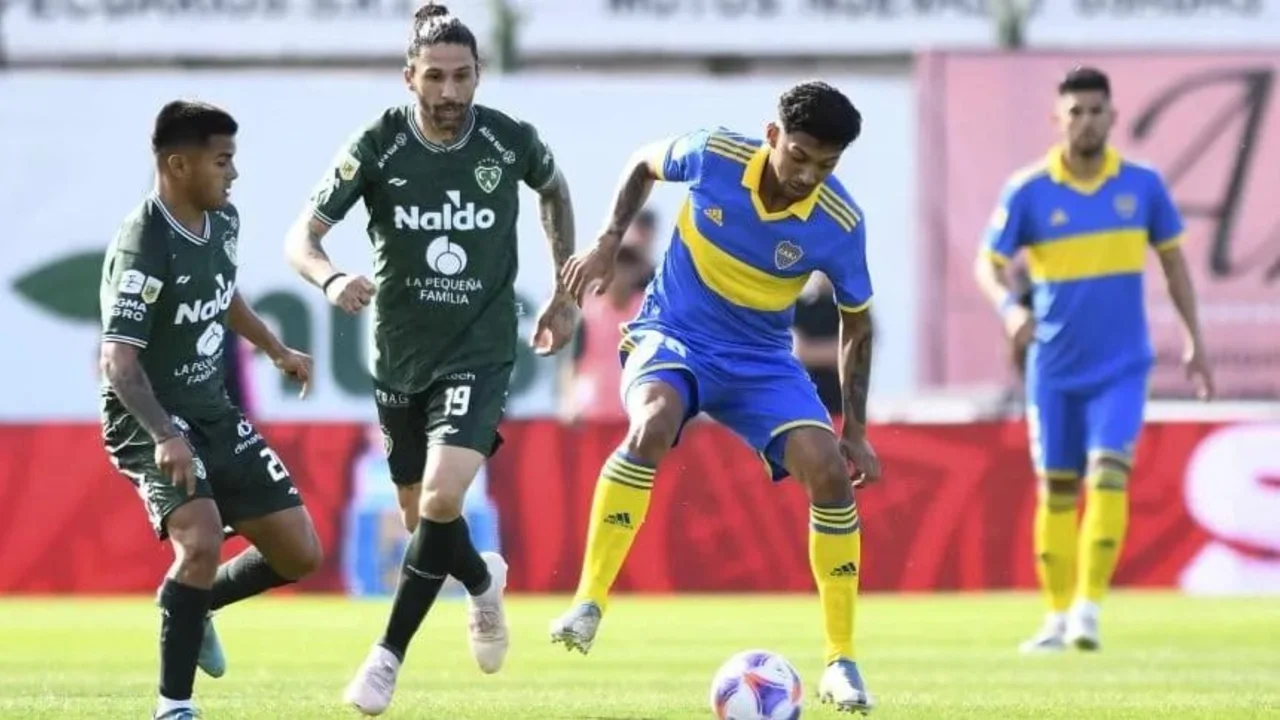 Boca vs Sarmiento de Junín