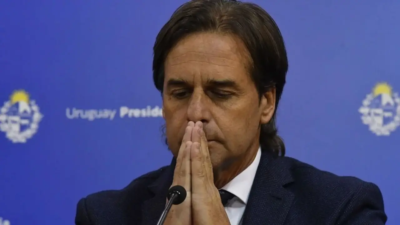 Lacalle Pou advirtió que Uruguay se quedará sin agua potable 