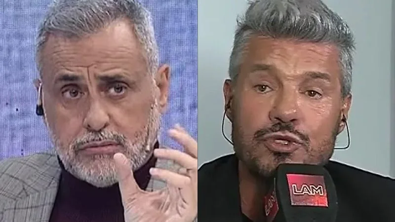 Jorge Rial y Marcelo Tinelli, cruce en Twitter