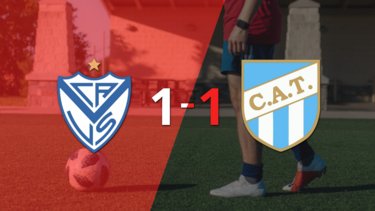 Vélez y Atlético Tucumán se reparten los puntos y empatan 1-1