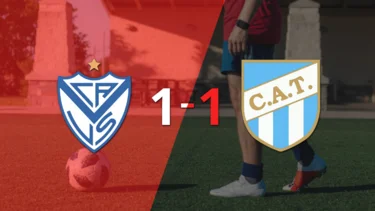 Vélez y Atlético Tucumán se reparten los puntos y empatan 1-1