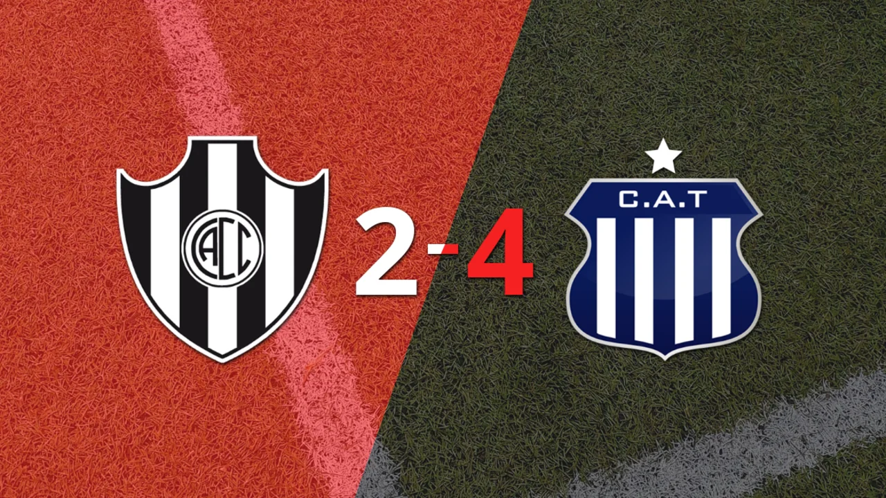 Talleres superó a Central Córdoba (SE) con dos tantos de Bruno Barticciotto